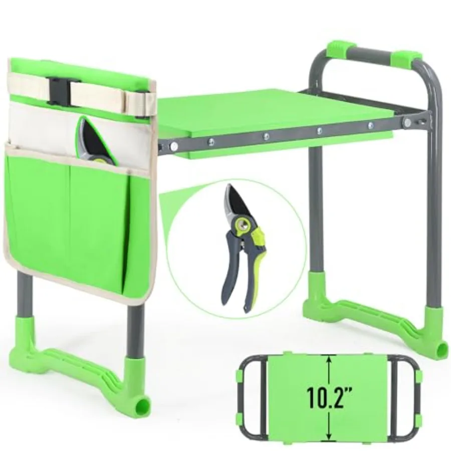 

Мягкая складная подставка для коленей Gar Kneeler и Heavy Du Wi, широкая на 0,2 дюйма, портативная, для садовых ножниц Garinwi Extra Hand Pruner S, подставка-скамья Gar KneelinBench для пожилых людей