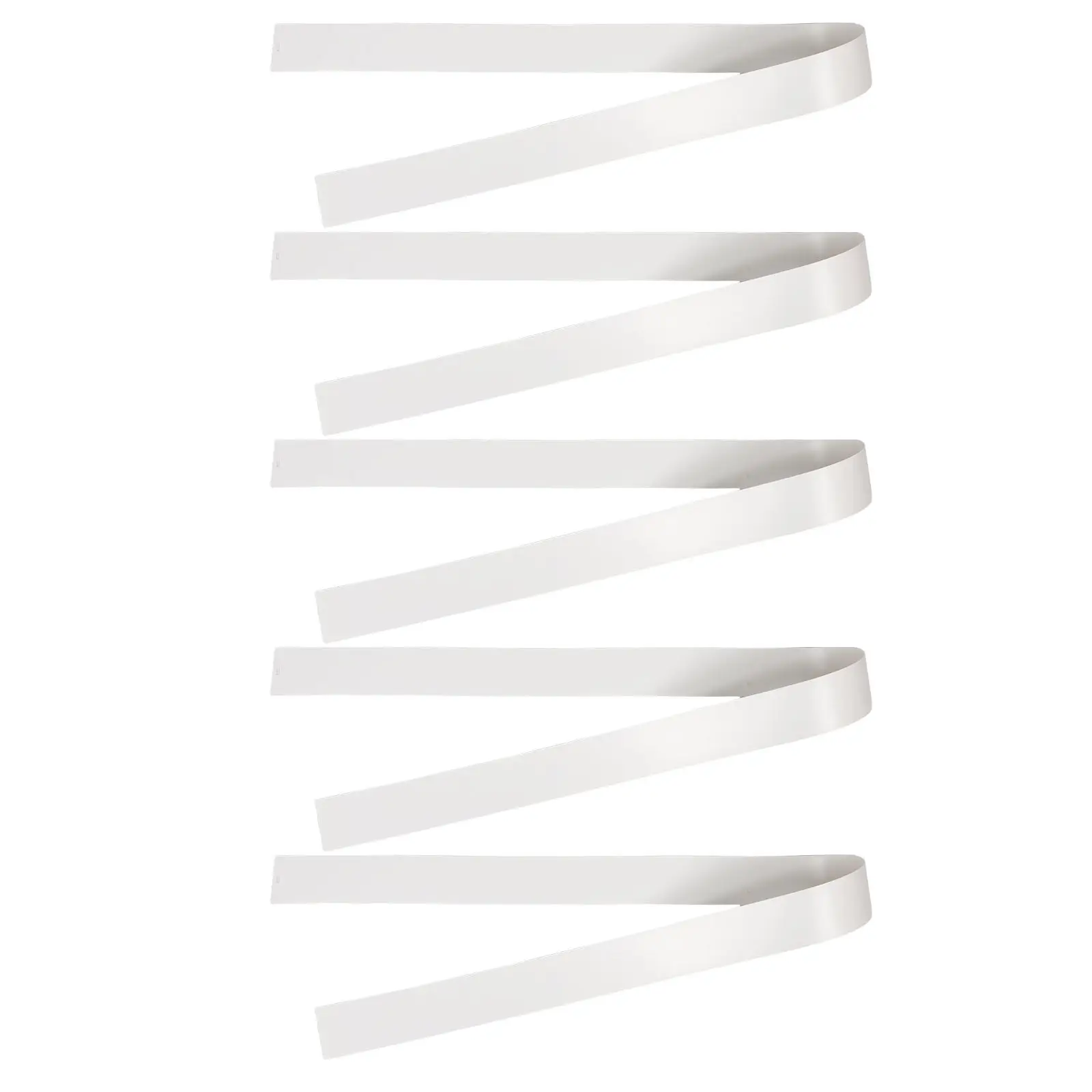 5Pcs Vertical Blind Replacement Slats 82.6 Inch White PVC Repair Panels Vertical Shade Slats Fixing Hanger Blind Accessories