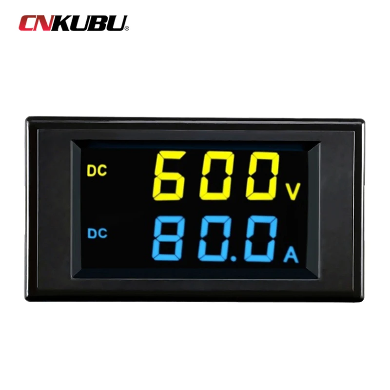 Imagem -03 - Medidor Digital de Exibição Dupla de Tensão e Corrente dc 12v200v10a50a Lcd de Alta Precisão Segurança e Estabilidade D853051ag