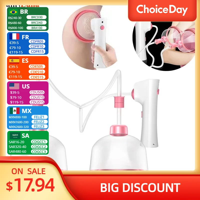 

Electric Breast Enhancement Instrument , Breast Enhancement And Expansion, Chest Far Infrared &Vibration Massage