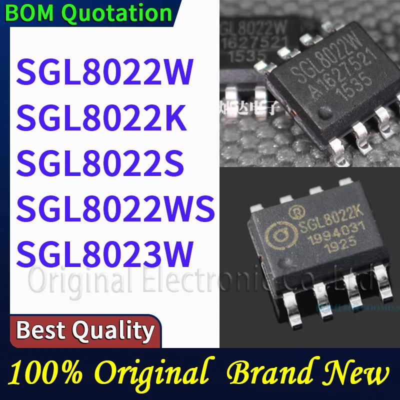 

5pcs/lot SGL8022W SGL8022K SGL8022S SGL8022WS SGL8023W In stock Original High quality