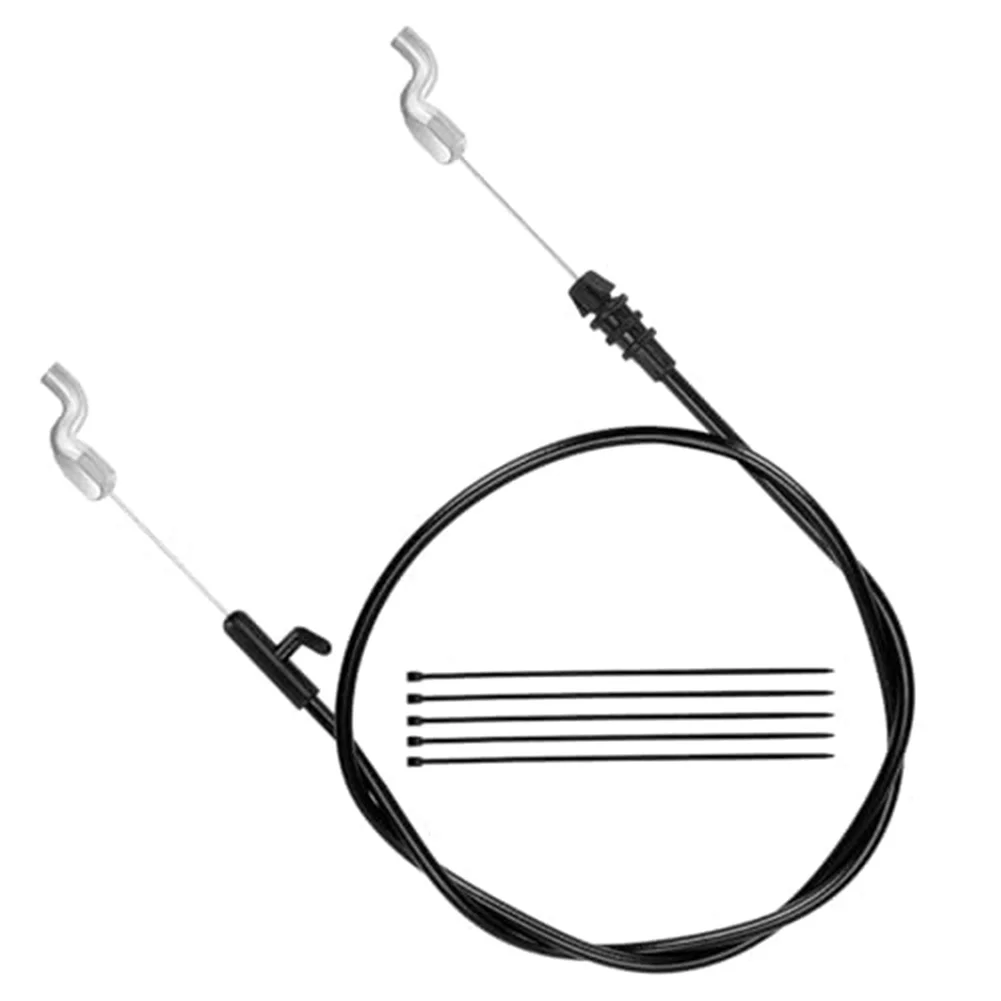 Control Cable 946-04661A for Troy-Bilt and For Craftsman Lawn Mowers with for z-type Bent Ends and 51 Inch Overall Dimension