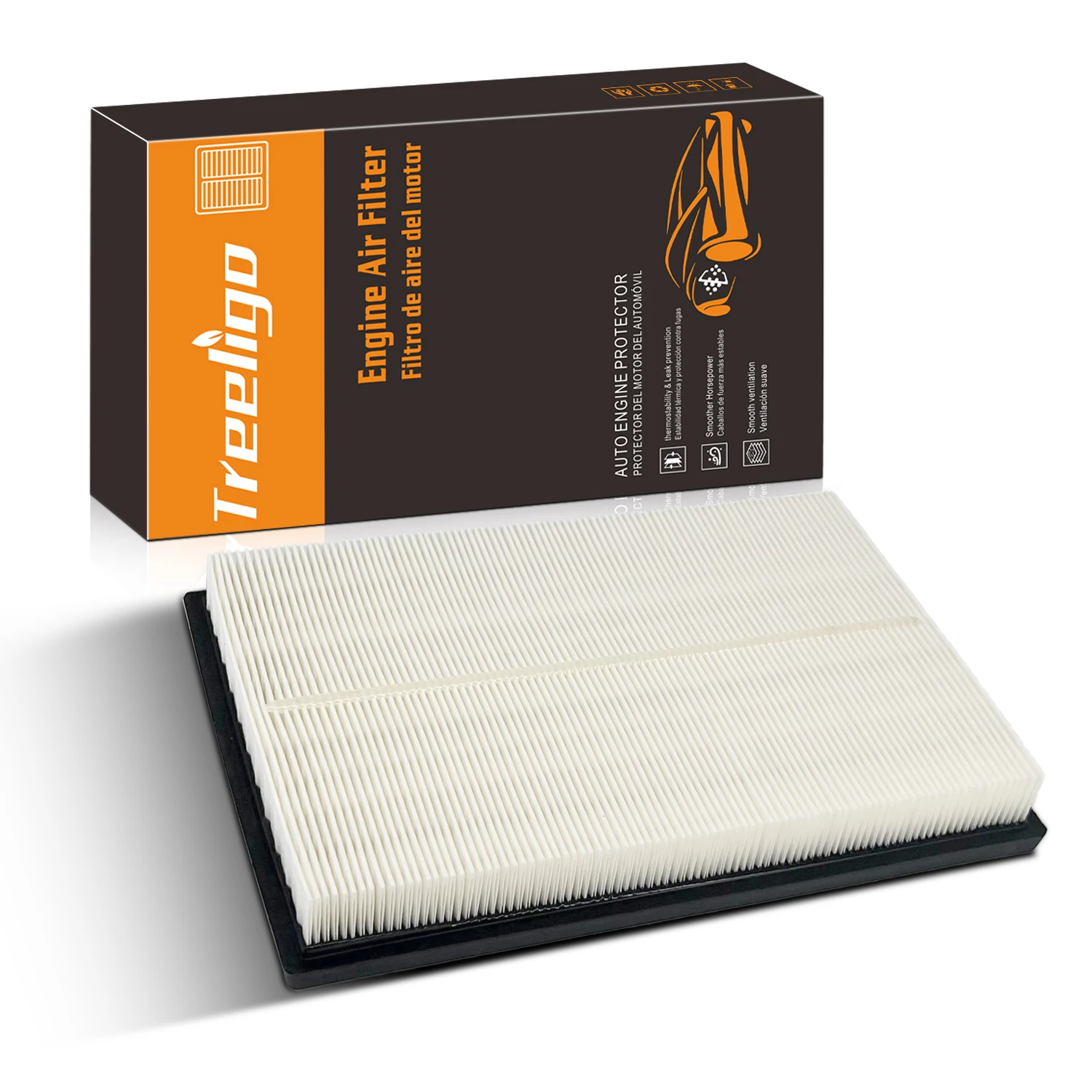 

Treeligo New CA10677 Engine Air Filter Top Quality Replacement Parts For Select Lexus & Toyota 178010V020,1780138010,1780138011