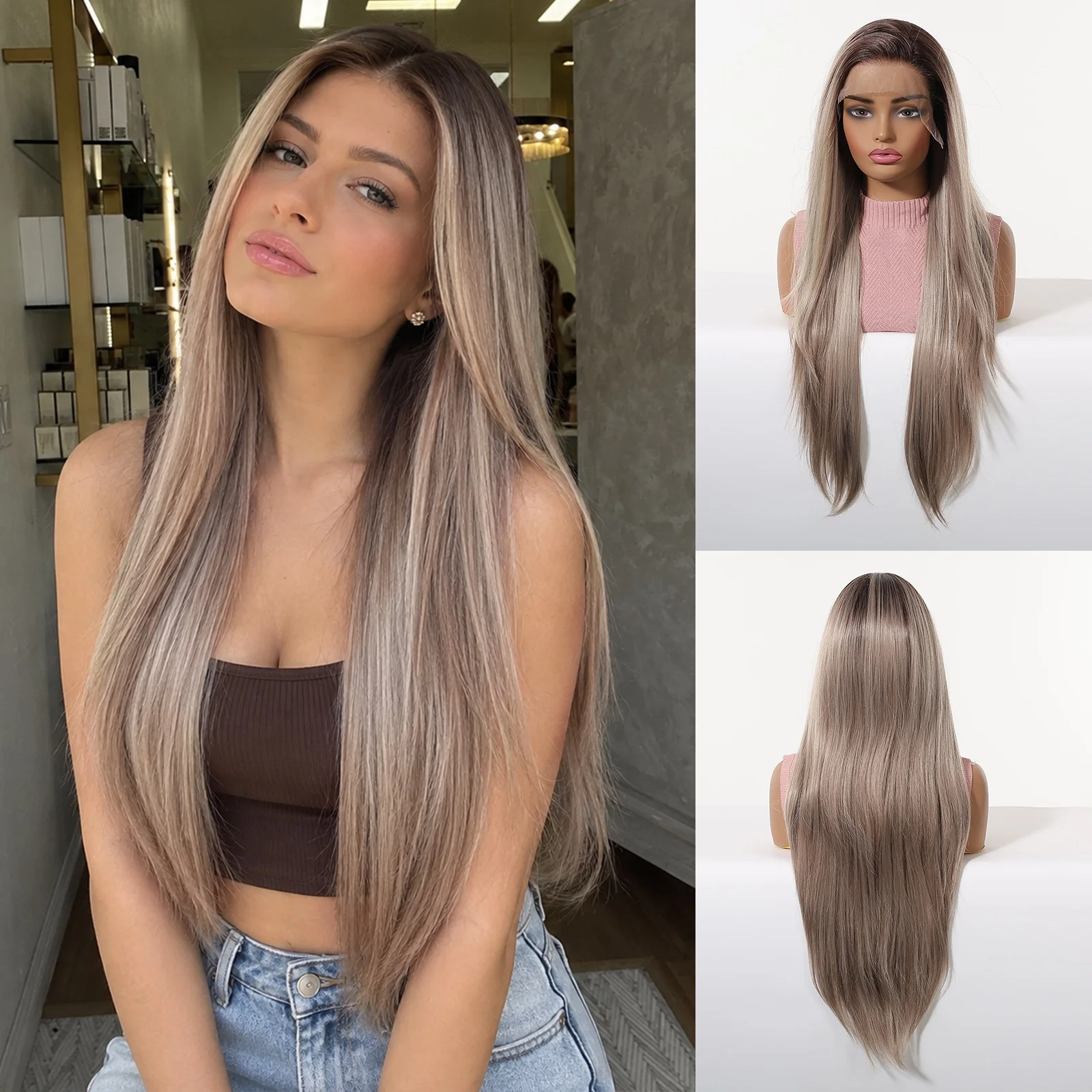 haircube-perruque-lace-front-13x6-perruque-synthetique-longue-et-lisse-marron-balayage-resistante-a-la-chaleur-sans-colle-pour-femmes-usage-quotidien-et-halloween