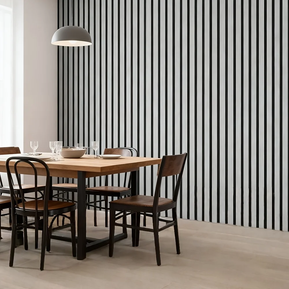 Self-adhesive Grid Wallpaper for Living Room TV Background Wall Wall Decoration, Renovation and Beautification Wallpaper Grain