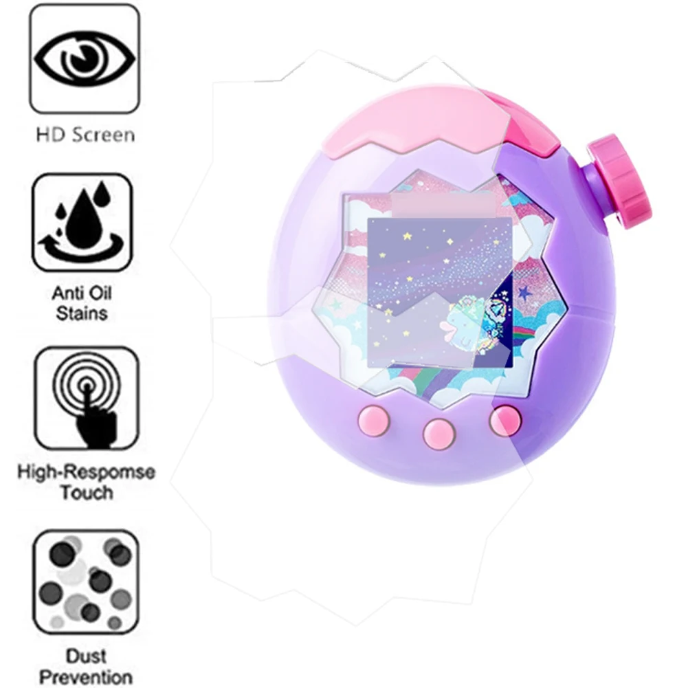 For Tamagotchi Paradise Screen Film Protector Full Coverage HD Clear Screen Panel Protective Cover Game Replace Accessories