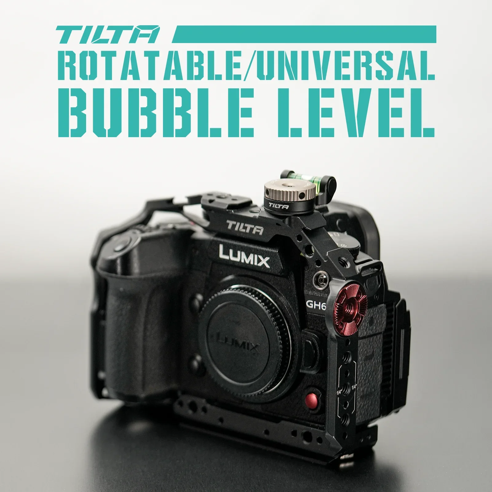 TILTA TA-UBL-B Universal Bubble Level Rotatable Bubble Level - Black