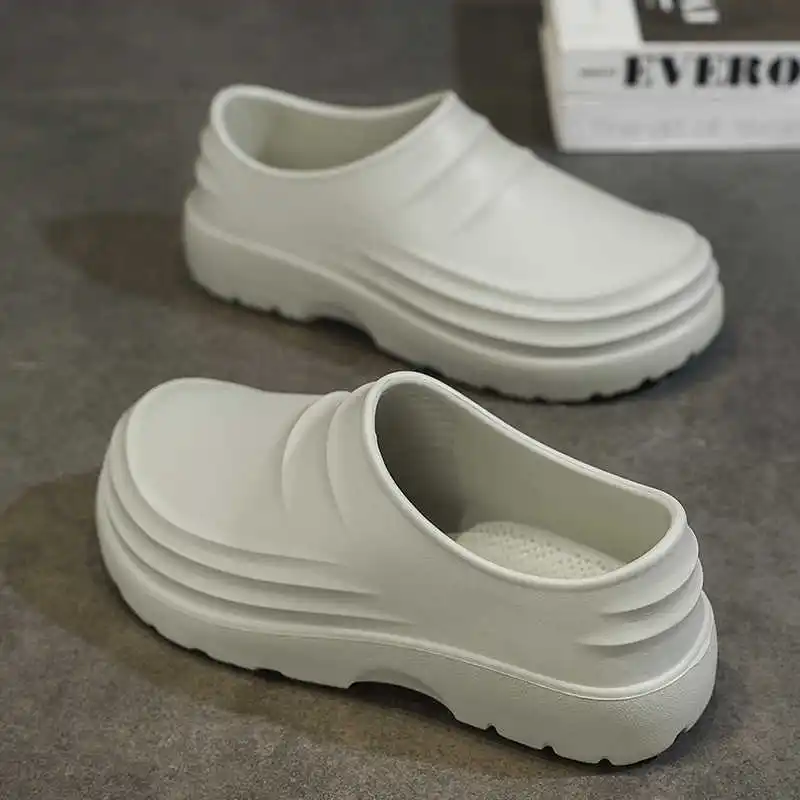 

Мужские мягкие домашние тапочки-кроссовки Middleboots Lazy Trainer, сандалии, спортивные кроссовки, промышленные швейные лоферы для прогулок