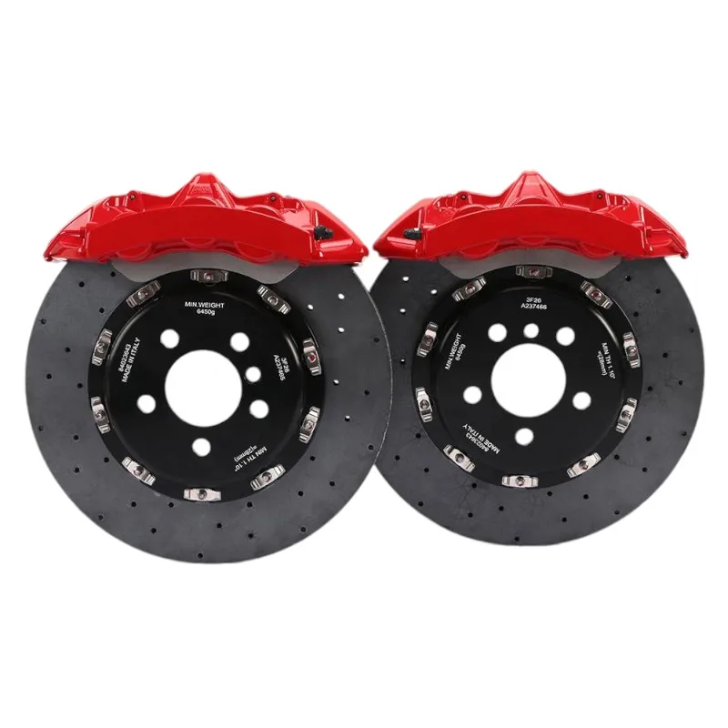 forICOOH  Auto Modified Caliper Big Brake Kit GT4  4 Piston Disc Racing Brake Caliper for Ford Focus