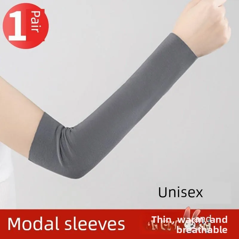 

Modale Elbow Protector Sleeve Sporty Thin Women's Sunscreen Wristband Injury Protection Youth Summer Fashion Arm Cover