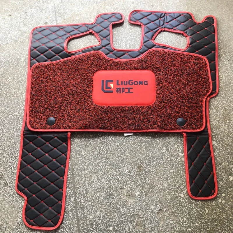 excavator cab floor mat carpet floor mats for Liugong  E913/E920 922E9075E proof stepping pad digger parts