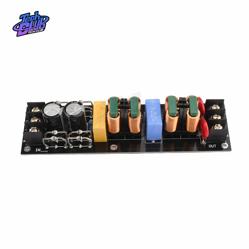AC 110V-265V 15A Power Purification And Direct Filter Board Module Emi High Frequency Filter Module For Electronic Equipement