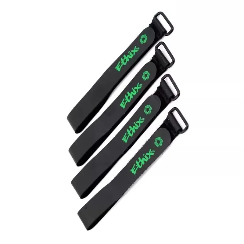 4Pcs TBS ETHIX Power Battery Straps 230mm-Engineered Polymer Ring Straps for FPV-Cold Weather Resistant Reinforced Stitching