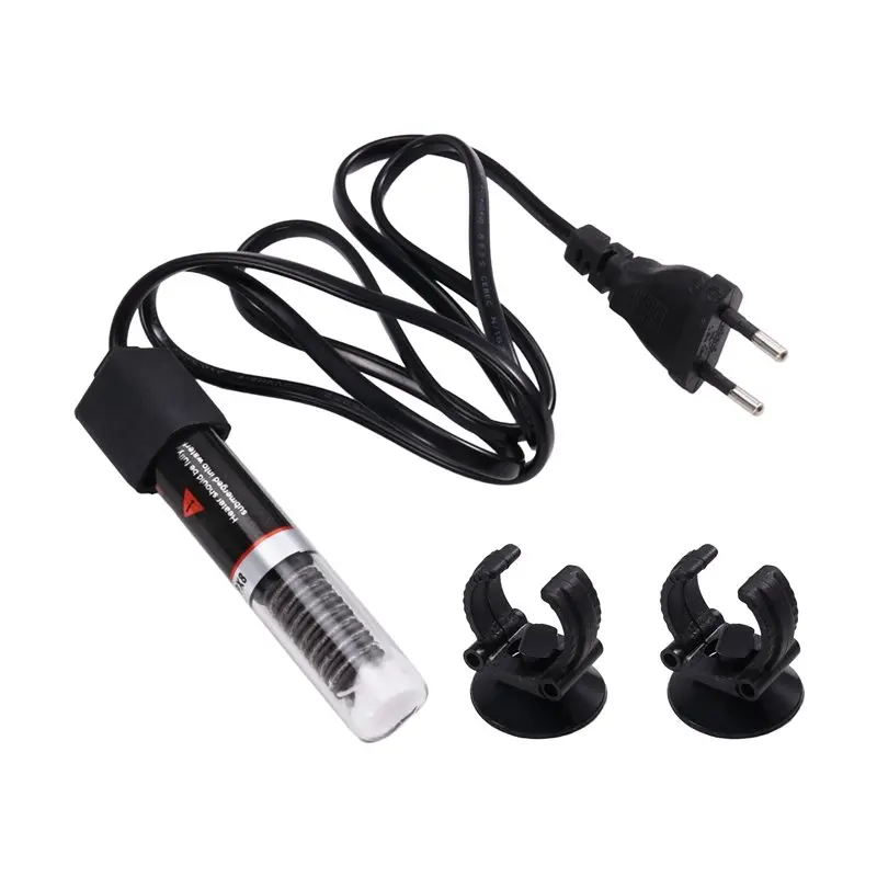 

A13E-Fish Tank Constant Heating Rod Aquarium Temperature Control Heater Water Aquarium Pet Aquatic Heat Temp EU PLUG Supplies