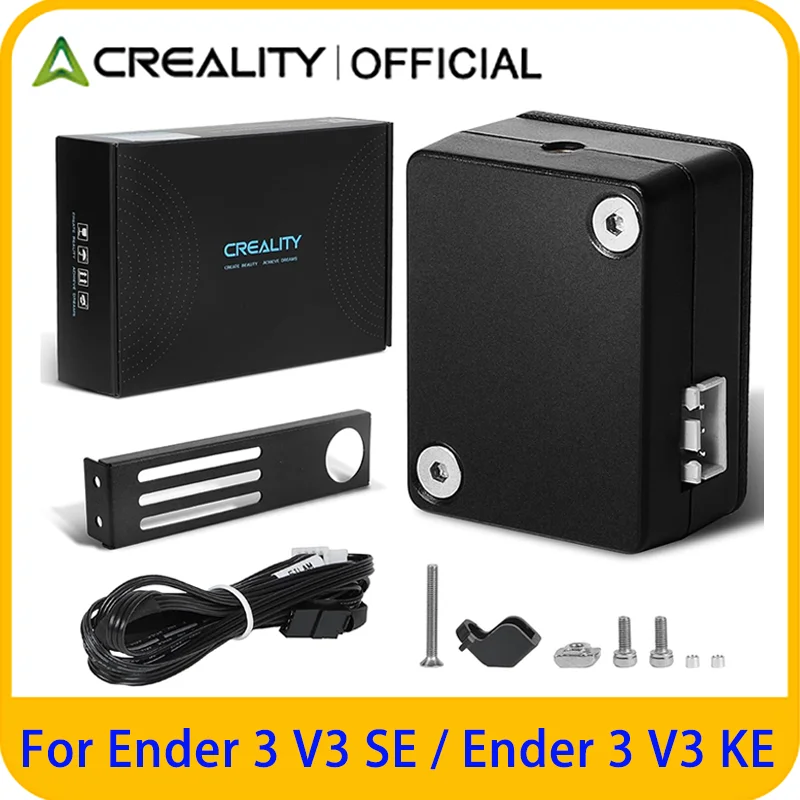 

Creality Official Ender 3 V3 SE/KE Filament Runout Sensor Kit, Detection Module Detector with LED Light for V3 KE/V3 SE 3D Print