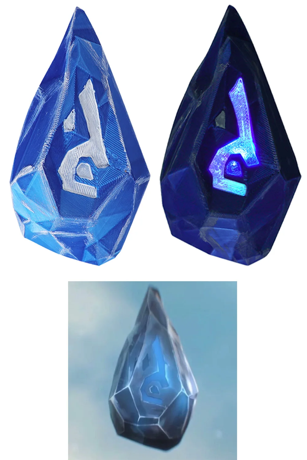 Disguise 8CM Arcane Viktor Hextech Crystal Plastic Prop Game LoL TV 2 Cosplay Costume Accessories Roleplay Party Props Gifts