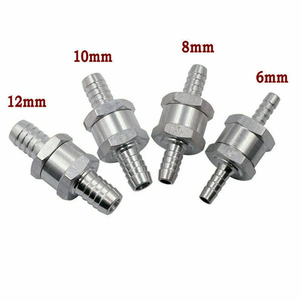 1 PCS Check Valves Tool Inline Non Return For Gasoline Paraffin Oil Kerosene Singles Way Tubes Hose Valves Parts 6/8/10/12mm