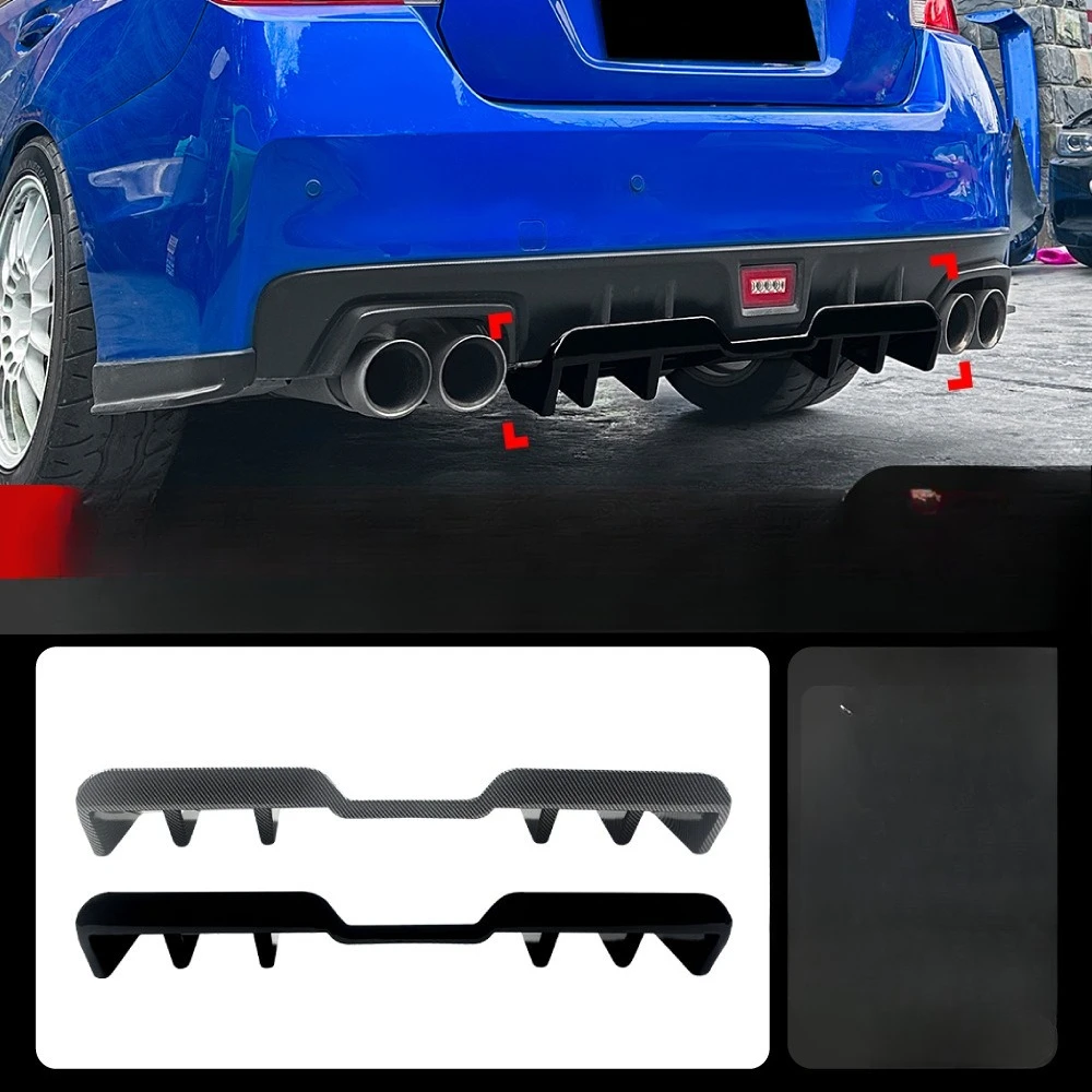 

Suitable For 2015-2021 Toyota Subaru WRX STI VA Rear Lip Tail Lip Rear SpoilerCar Modification Parts