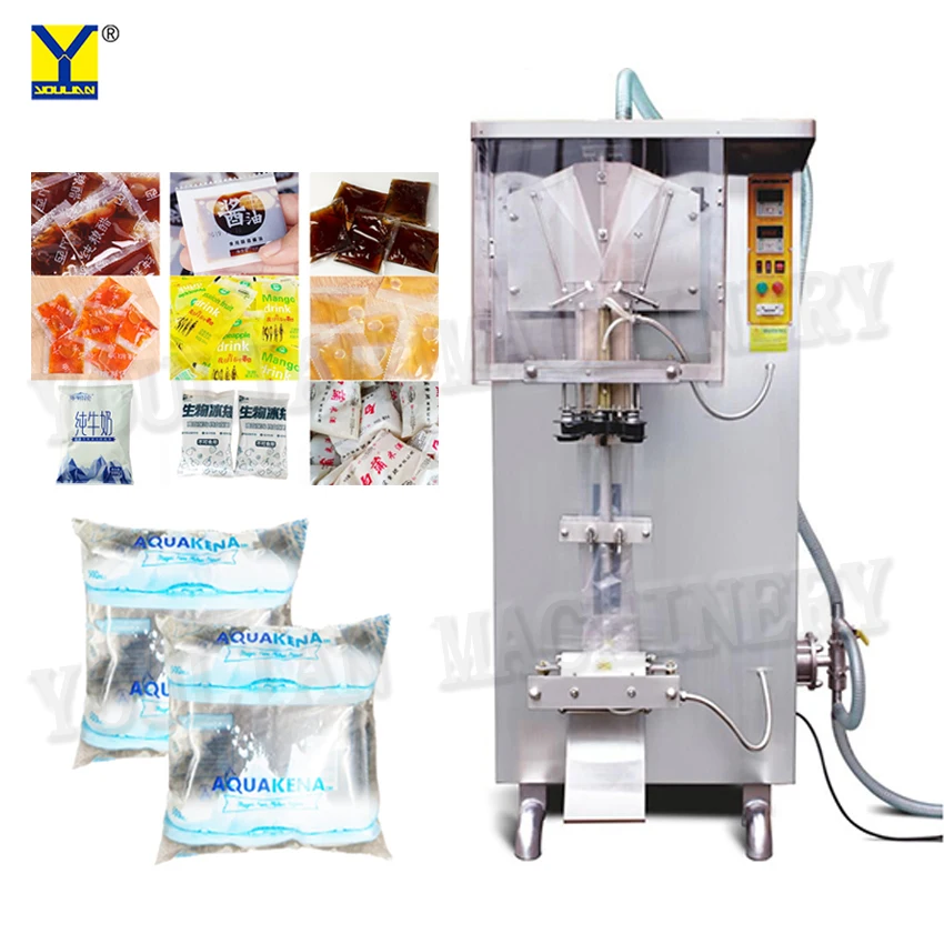 

High Efficiency Sachet Pure Water Making Filling Sealing Packaging Machine AS-1000 2023 New Silver Stainless Steel 300 100-320mm