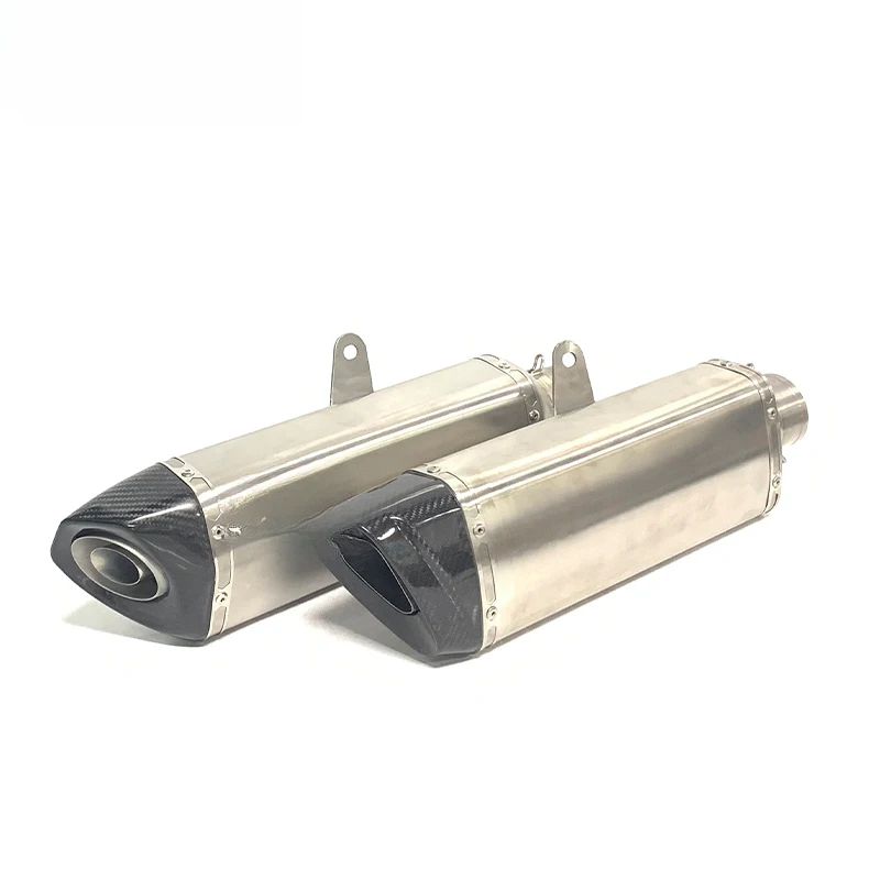 Hot selling Titanium Motorcycle -on Muffler for Factory  2021+ Slip-on Exhaust Middle