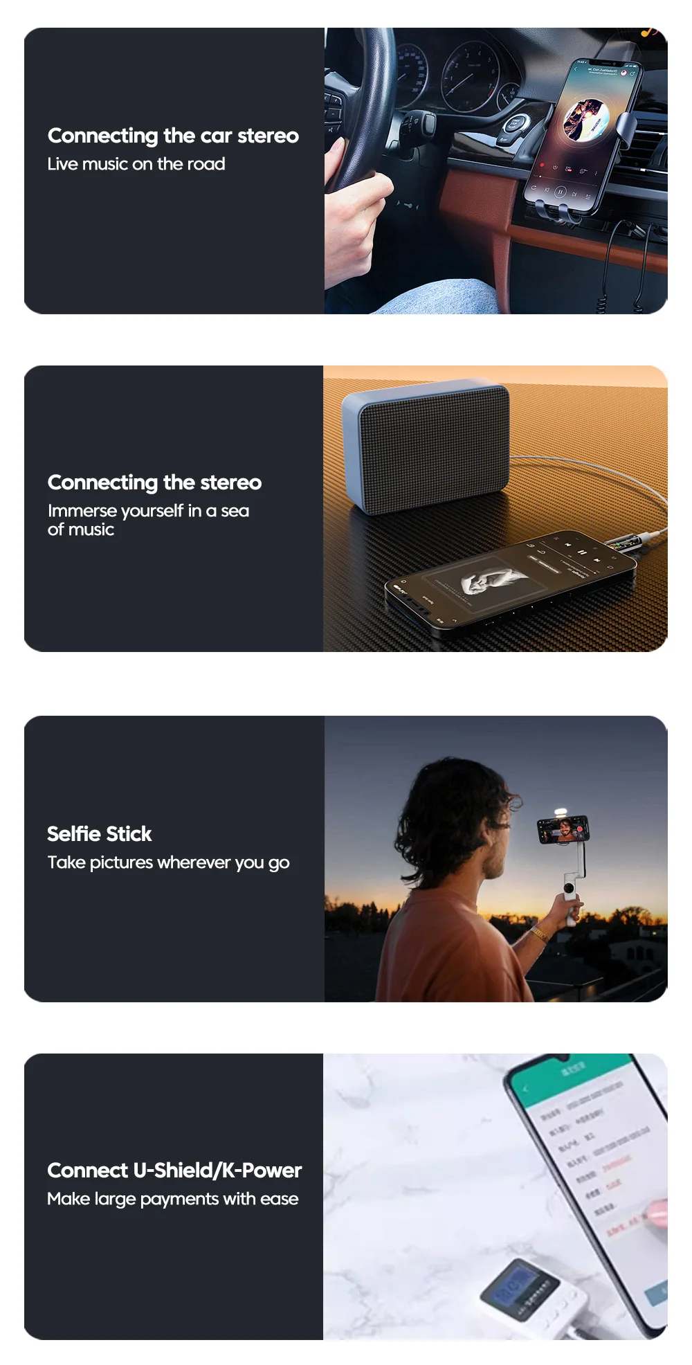 DAC USB Type C To 3.5MM Headphone Adapter USB C Male to 3.5 Jack Audio Converter for iPhone 15 Samsung Support Voice Call U Disk