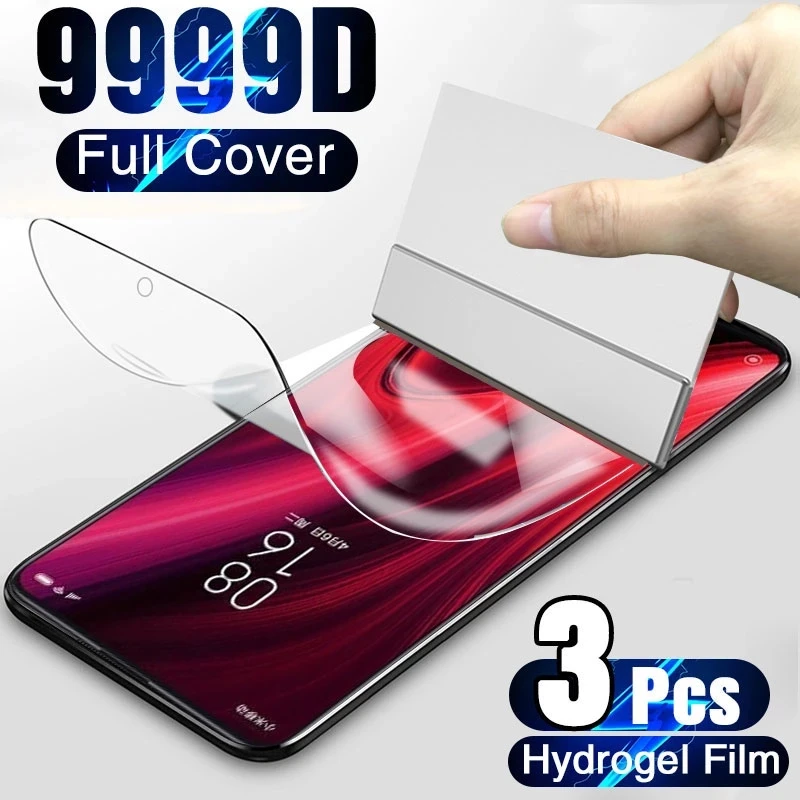 3 sztuk hydrożel Film dla Oukitel K12 K9 K10 K15 Pro telefon folia ochronna na ekran dla Oukitel C19 C18 C16 C21 C22 C23 C31 Pro Film
