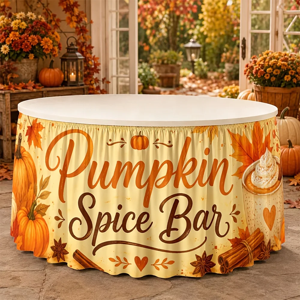 1 tablecloth table skirt