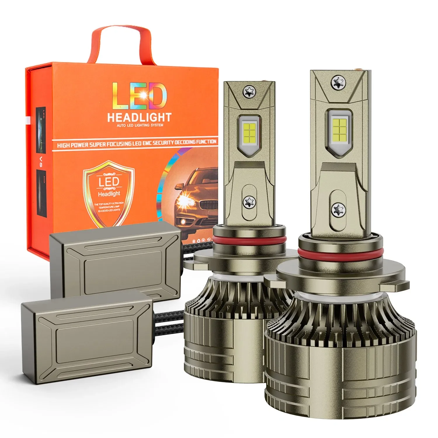 

1 комплект H1 H3 H7 H4 9005 9006 Супер яркая светодиодная фара 120 Вт 12000 лм H11 H13 H16 9004 9007 9008 Автомобильная лампа передней фары