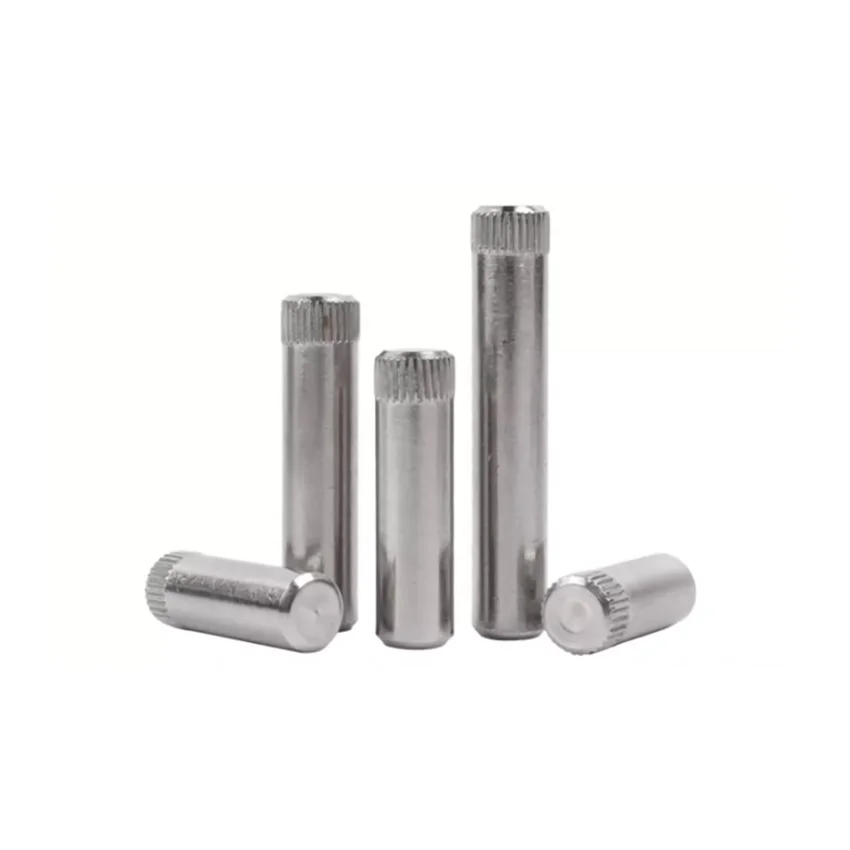 304 Stainless Steel Knurled Pin Connection Shaft Pin/Connecting Rod Positioning Pin M2-M8