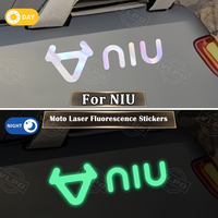 For NIU N1S NGT N1 M1 U1 M+ NG US U+ UQI U+B Kqi2 Kqi3 Pro Nqi B14 Gts Accessories Motorcycle Laser Stickers Waterproof Decals