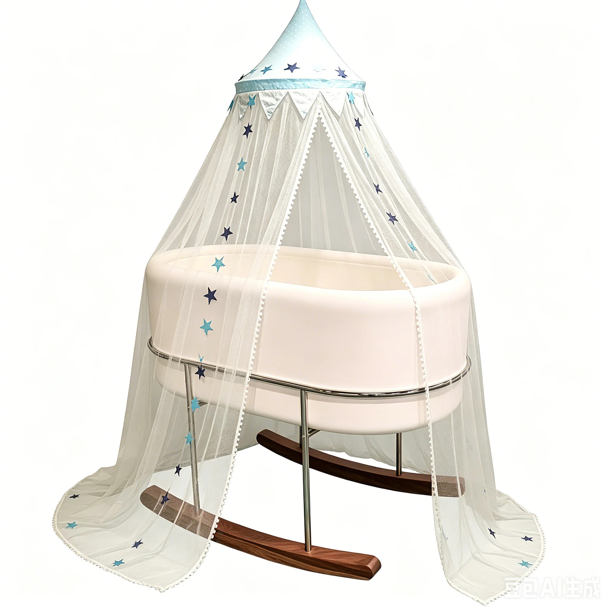 mosquitera-de-cupula-para-cuna-al-por-mayor-cortina-de-cama-integrada-antipolvo-y-opaca-tienda-de-campana-infantil-colgante-a-prueba-de-princesas-para-interior