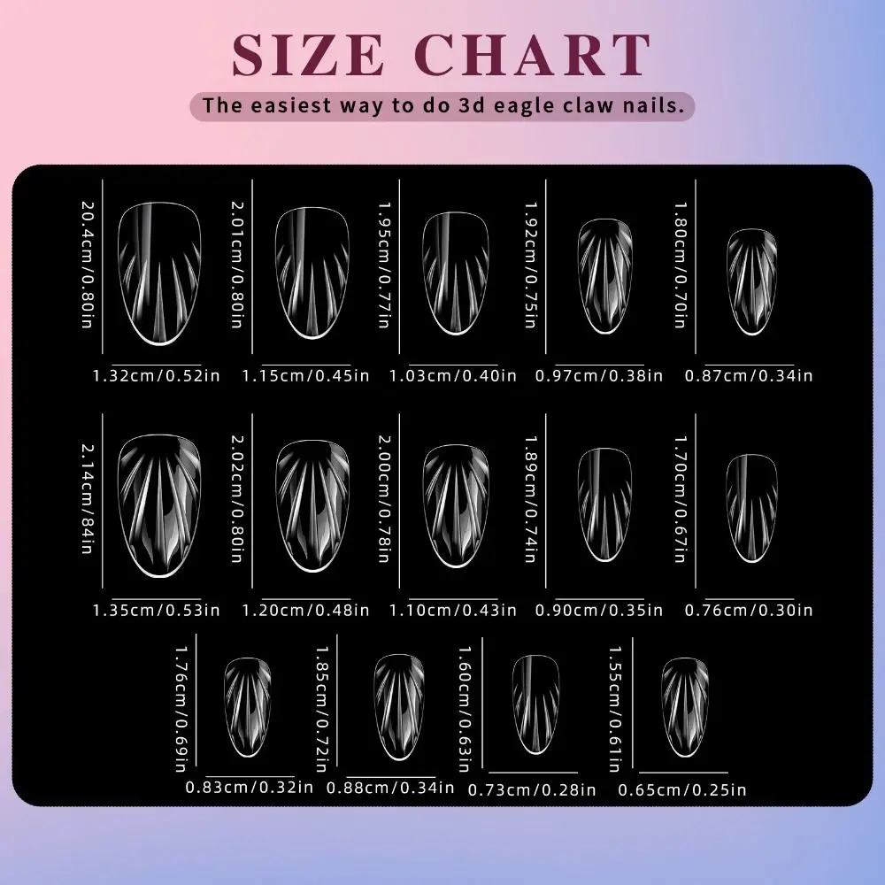 120/140 قطعة جديد ثلاثية الأبعاد قذيفة شكل الأظافر كاذبة اضغط على الاكريليك المتوسطة هلام الأظافر كاذبة غطاء كامل مسمار نصائح صالون المنزل DIY بها بنفسك