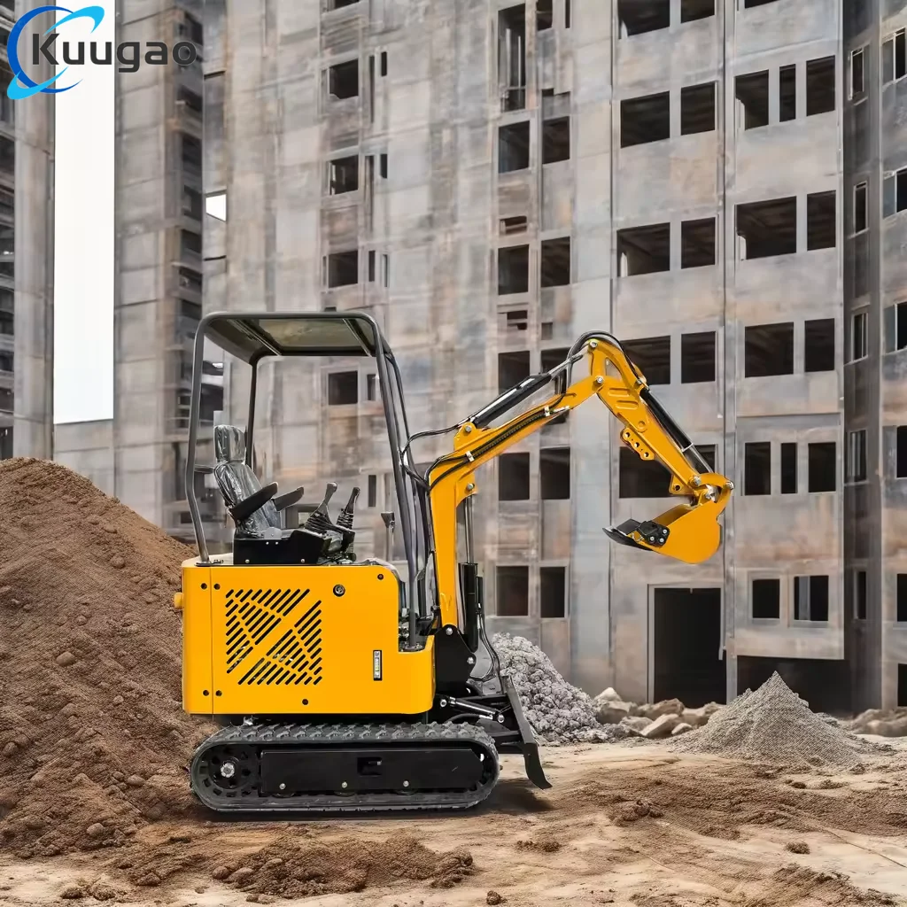 Mini excavator 1.5 ton minibagger Kubota 1 euro Gardening tools small diggers Chinese excavator excavators small minikoparka