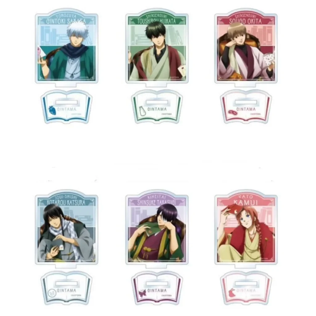 Anime Takasugi Shinsuke Katsura Kotarou Kamui Acrylic Stand Doll Game Figure Model Plate Cosplay Toy for Gift