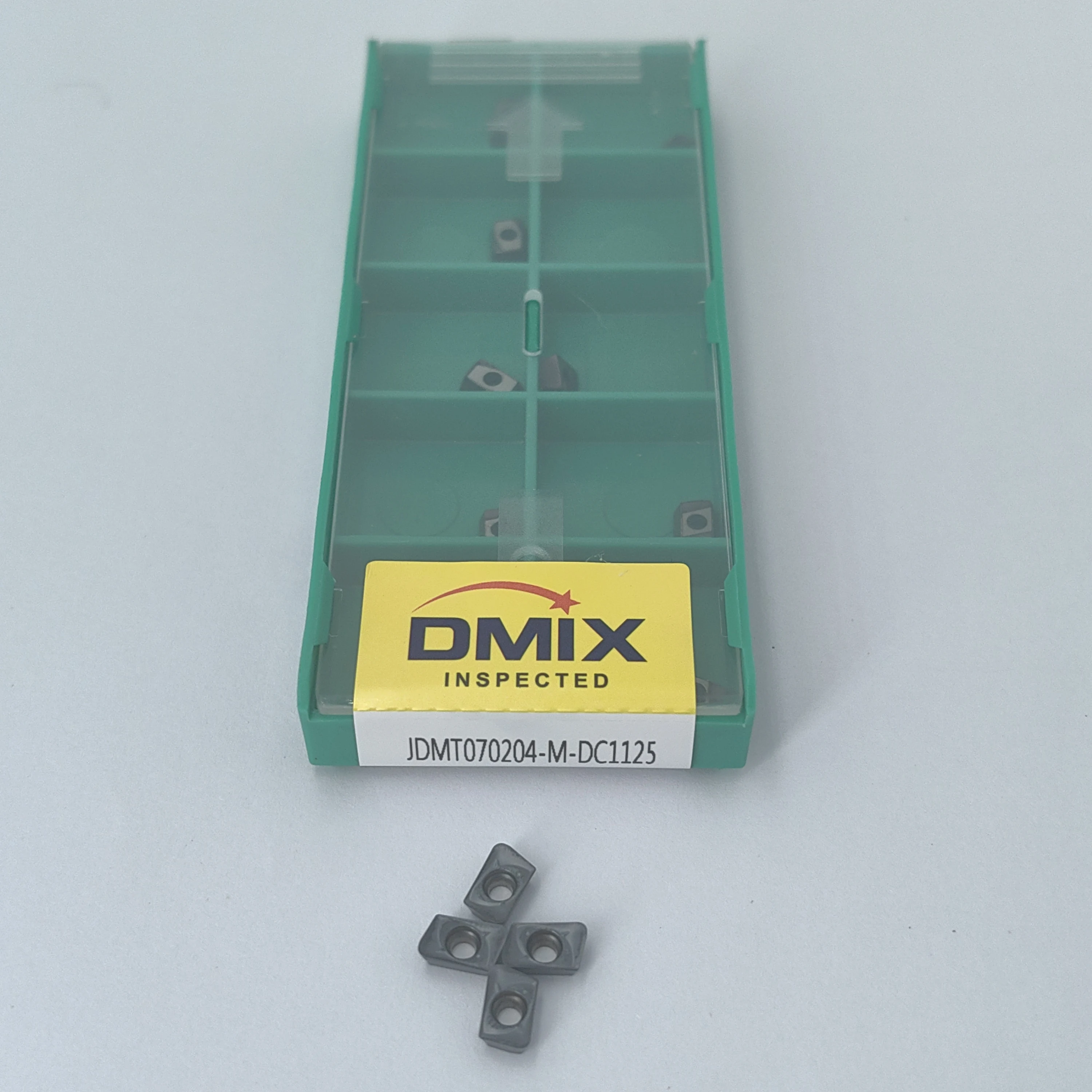 DMIX ASM07 milling cutter JDMT070208/JDMT070204-M Carbide Inserts For Steel processing(10Pcs/Set)