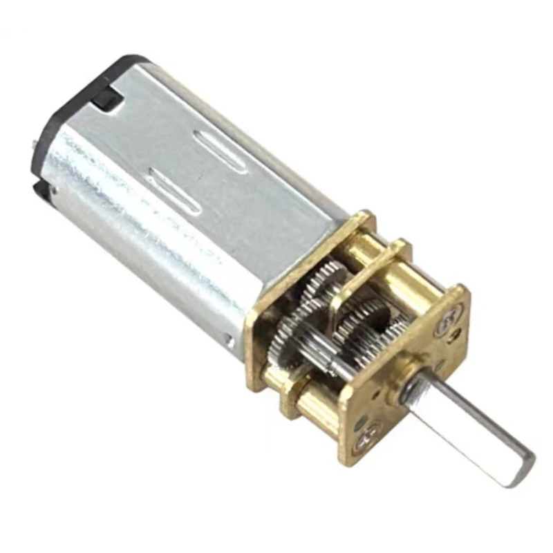 12GA-N30 Micro Gearbox Motor 3V6V12V Metal Gear Low Speed Adjustable Motor Intelligent Lock