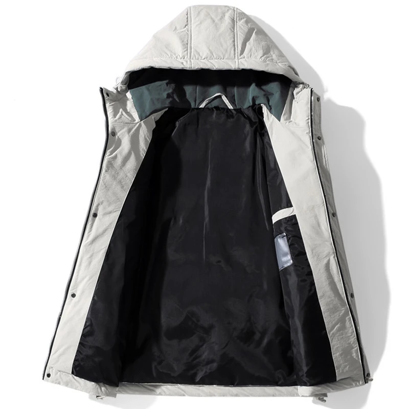 Thickened Warm Down Jacket Windproof Roupas Masculinas Comfortable Men Clothing High Quality Parkas Casacos De Inverno Masculino