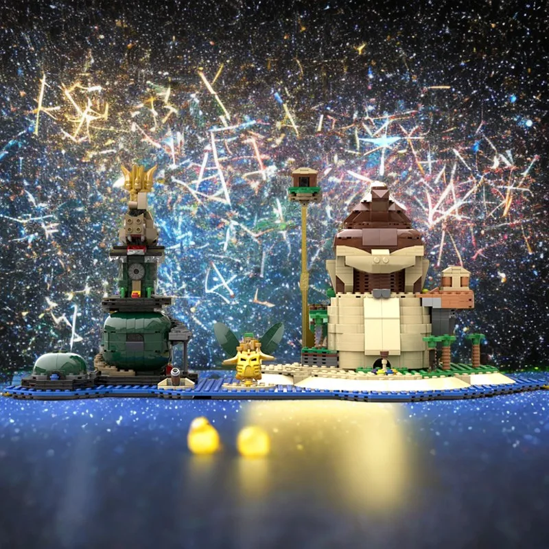 

1326PCS MOC Custom Building Block Set: DKsa Isle and K. Roolsa, Creative Assembly, Perfect for Marioada Fans