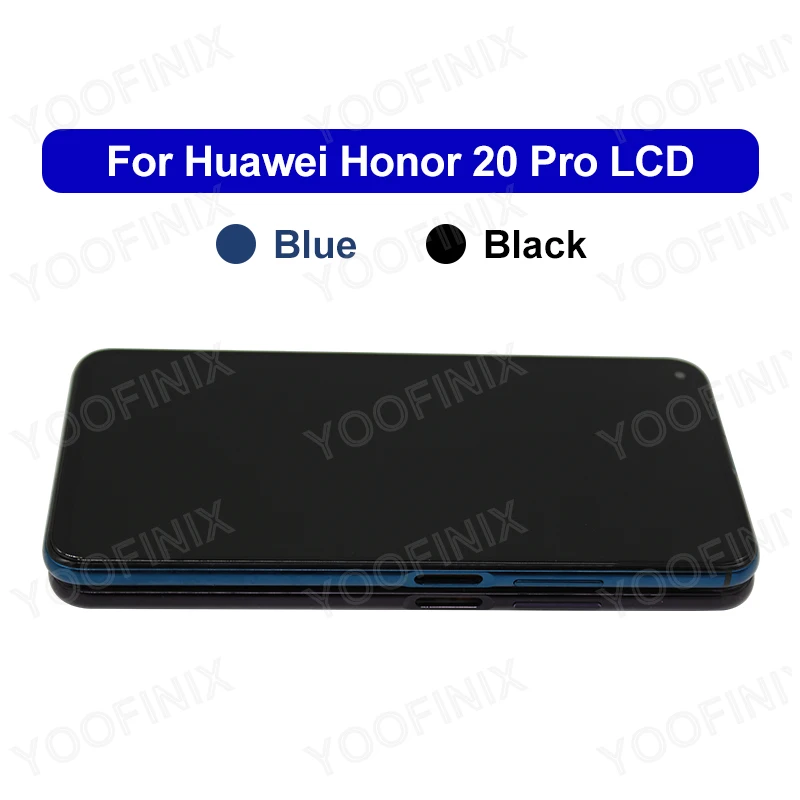 New For Huawei Honor 20 LCD YAL-L21 YAL-AL00 Nova 5T Display Touch Screen For Honor 20 Pro LCD YAL-AL10 YAL-L41 Replacement Part