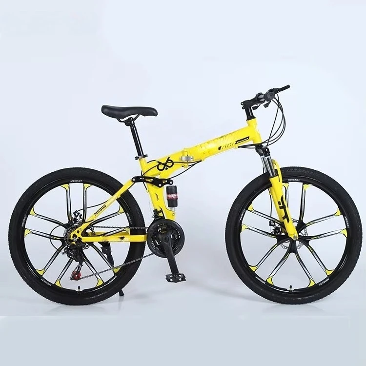 Wholesale Mountain Bike Full Suspension Down Hill Bicycle 26inch 21 Speed Mtb Bike Folding Bikes
