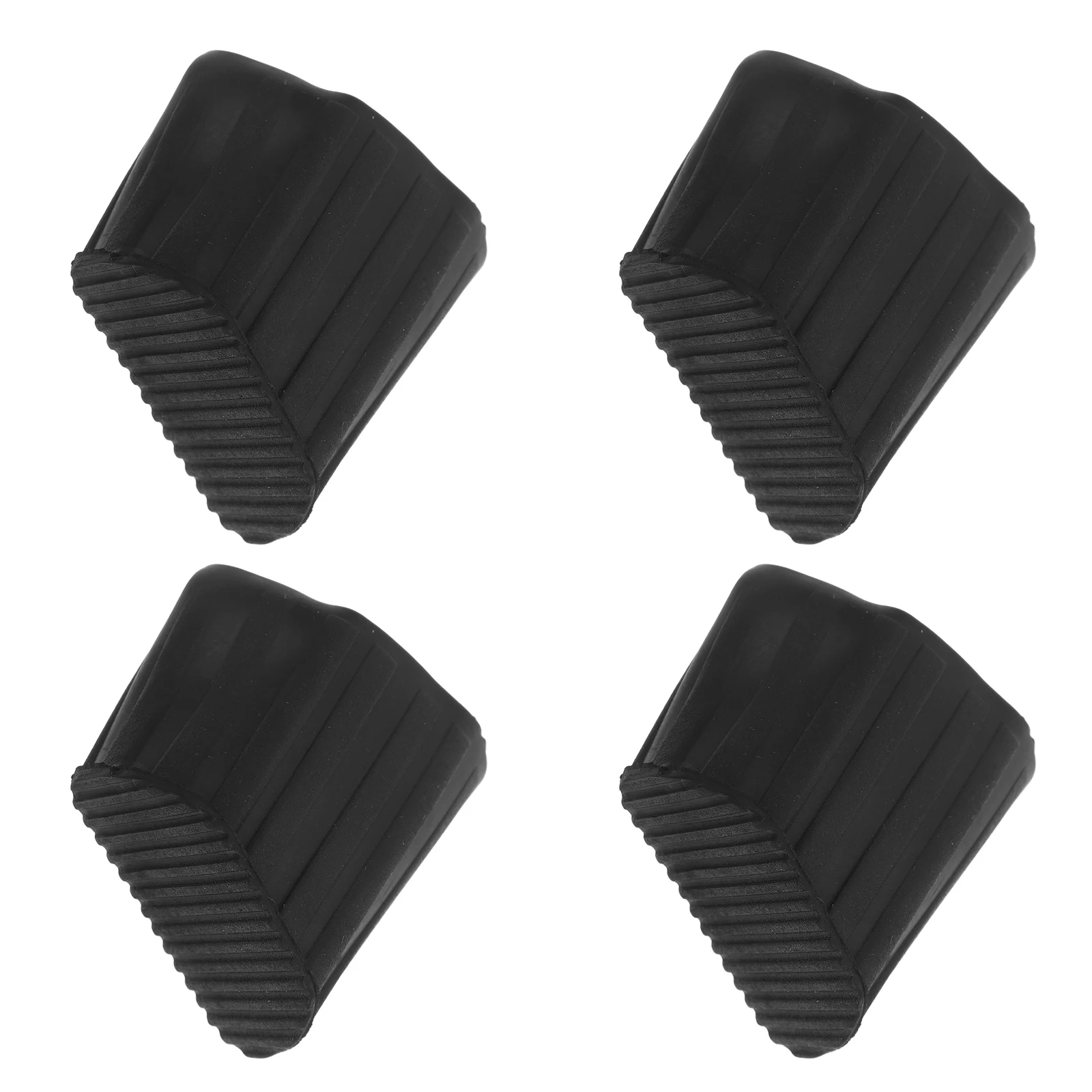 

4pcs Ladder Foot Covers Rubber Antislip Insulation Pads for Extension Step Ladder Stabilizer End Caps Guard Cushions Building