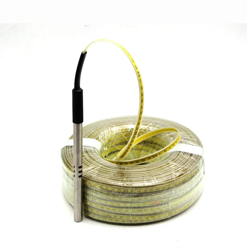 مقياس مستوى مياه الآبار العميقة لقياس 100 متر 300 متر 500 متر أداة كشف رطوبة التربة #1