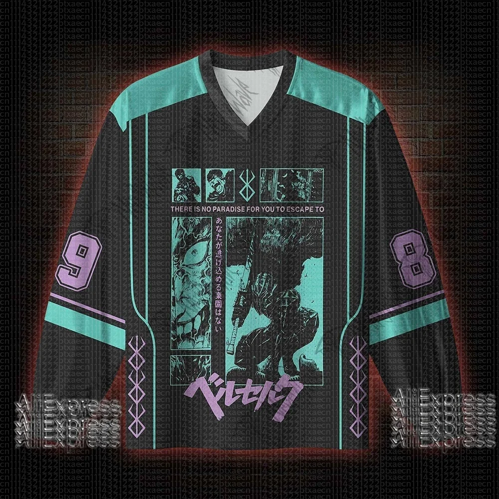 Nouvelle collection 2026 : Vêtements de mode sportive pour adultes et enfants, à manches longues et col en V, style Street View, thème gothique et horrifique, cadeau pour fans