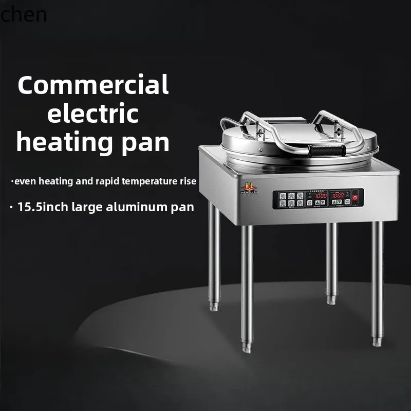 HXL شواية كهربائية عمودية على الوجهين تحكم مستقل في درجة الحرارة لوحة ألومنيوم كبيرة صانع فطيرة كهربائية #2