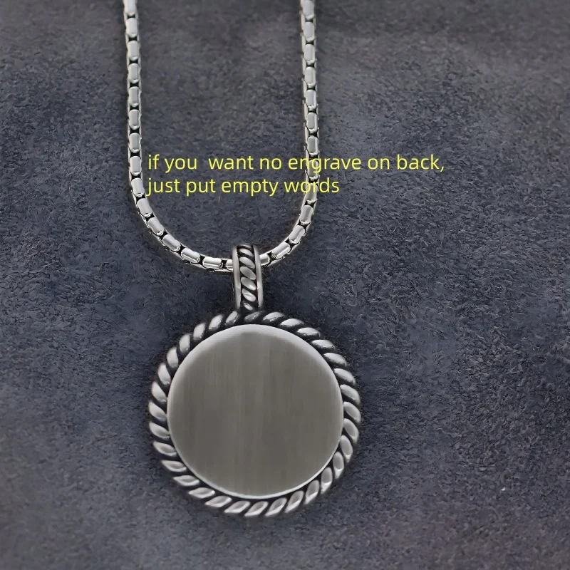 Cadeau d'anniversaire Unique spécial personnalisé lettre boussole collier pour hommes cadeau de petit ami, cadeau de mari gravé