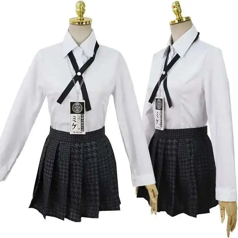 Anime Kakegurui Jabami Yumeko Cosplay Costume Halloween Sayaka Compulsive Gambler Japanese School Girls JK Uniform Halloween view 5