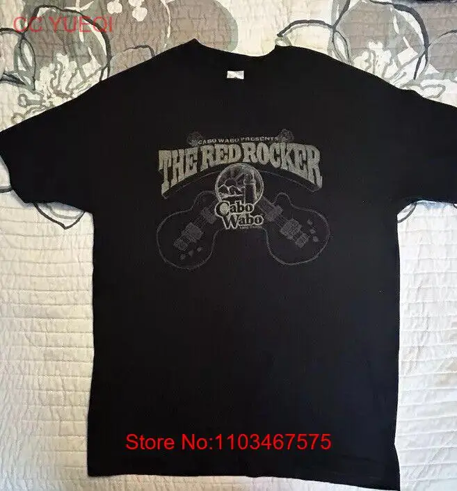 Футболка Sammy Hagar the red rocker Cabo Wabo Cantina Lake Tahoe Мужская большая