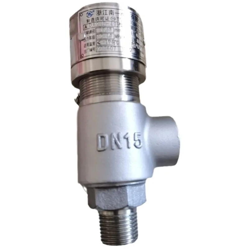 DA21F-40P Low-temperature Safety Valve Liquid Nitrogen Liquid Oxygen Storage Tank Safety Valve DA-15