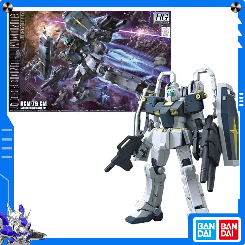 

Original Bandai High Grade Kits 1/144 HG GM (GUNDAM Thunderbolt Ver.) Anime Ver. Action Figure Assembly Model Collect Ornament