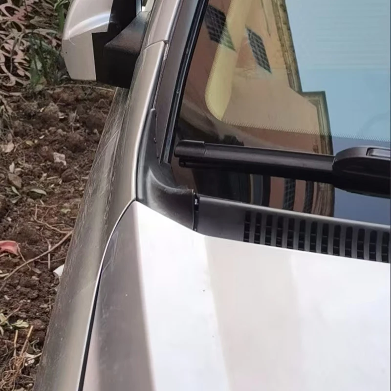 1/2 قطعة الزجاج الأمامي للسيارة التفاف الزاوية الكسوة ممسحة الجانب غطاء الكسوة غطاء جزء لشركة هيونداي أكسنت 2006 2007 2008 2009 2010 2011